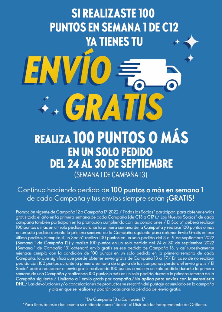 ¡Ya tienes tu Envío Gratis!